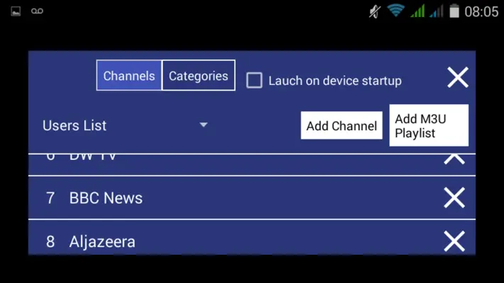 Configurator TV android App screenshot 1